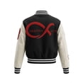 thumbnail image 3 of Heart Posture Varsity Jacket Genesis Collection by Christian Flow, 3 of 8