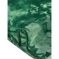 thumbnail image 6 of DARING DIVA Women's Plus Women's Dressy Blouse V Neck Mesh Flowy Work Shirts 2X Green, 6 of 6