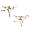 thumbnail image 3 of Balery German Shepherd Dog Tangas de Algodón para Mujer con Estampado – Ropa Interior Sexy, Transpirable, G-string-Medium, 3 of 6