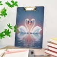 thumbnail image 7 of Goose Couple Acrylic Clipboards A4 Standard Letter Size Clipboard 12.5" X 9" Clip Board for Students Teacher Office, 7 of 7