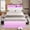 White, variant on Twin Bed Frames with Bookcase Headboard, Wooden Bed Frame Twin Size with Charging Station, 4 Storage Drawers and LED Lights, LED Bed Frame with Type-C and USB, No Box Spring Needed, Black