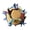 B, variant on Footbag Dirt Bag Hacky Sack Juggling Balls Kick Ball 1-Piece 2.36" Target Toss Games Bean Bag Target Game Cornhole Game Toss Petal Shaped Set