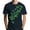 Navy, variant on Men's St. Patrick's Day Shamrock Graphic T Shirt Short Sleeve Casual Clover Tee