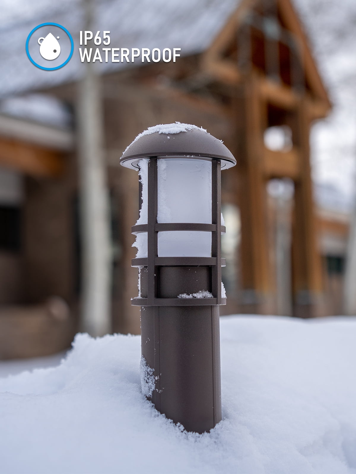 18 Pack 3W LED Landscape Light, IP65 Waterproof, 12-24V Low Voltage, 3000K Warm White, Aluminum Housing with Ground Stake