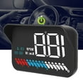 thumbnail image 4 of ZOUSSIQI Head Up Display LED Speedometer Color Projection Speed Warning M7 with GPS OBD Mode EL225#04379, 4 of 9