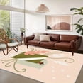 thumbnail image 5 of 6'x9' bedroom carpet office mat for carpet animal print area rug area rug runner low pile area rug, 5 of 10