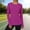 Hot Pink, variant on Womens UPF Shirt Long Sleeve Round Neck Top UPF 50 Lightweight Breathable Basic Shirt for Hiking Walking Running Daily Active Wear