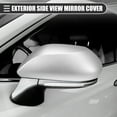 thumbnail image 2 of Unique Bargains Car Right Side Mirror Cover Cap Rearview Mirror Cover Cap for Toyota Prius 2016-2019 ABS Silver Tone, 2 of 6