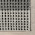 thumbnail image 4 of Portland Plaid Wool Area Rug, 5' x 8', Portland Grey, 4 of 6