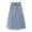 C203 Blue, variant on Gbsyewxs Womens Skirts Midi Skirt High Elastic Waist With Bow Tie Lace Embroidery A Line Pleated Elegant Women'S Skirts Black