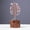 Colorful-2, variant on 1pcs Gemstone Crystal Tree of Life,Feng Shui Gift Bonsai Money Tree,Home Decor for Luck and Wealth 8.66"-9.05"，Rainbow Fluorite (7 tree stumps)