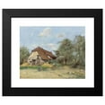 thumbnail image 2 of Paul Désiré Trouillebert 18x15 Black Modern Framed Museum Art Print Titled - The Reaper Near the Farm, 2 of 5