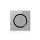 thumbnail image 1 of Naiovety Interruptor de luz Interruptores profesionales Panel Anillo circular Luces LED Botón resistente al desgaste Tablero de control Accesorios para electrodomésticos Punto de cristal LED Tipo 3, 1 of 6