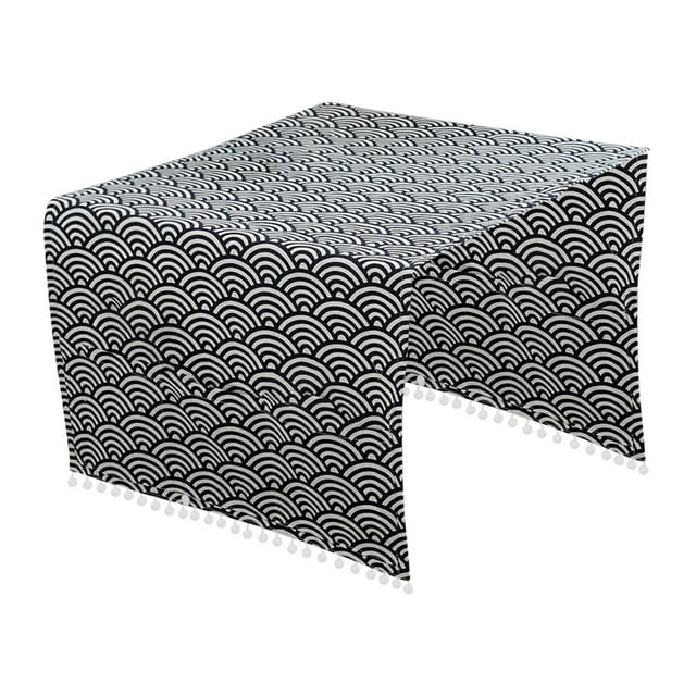 Bamboohart Housse de Réfrigérateur Anti-Poussière pour Laveuse et Sécheuse avec Poches de Rangement Style Bohème Multi-Usage