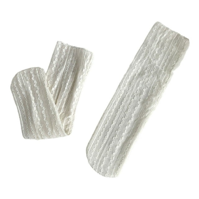 Aocisk Stockings Fashionable Spring Summer Pattern Cute Print Lace Socks Breathable and Comfor table Thin Socks for Women Beige One Size