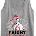 thumbnail image 3 of The Nightmare Before Christmas - Fright Christmas - Women's Racerback Tank Top, 3 of 5