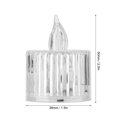 thumbnail image 3 of Flameless LED Tea Light Candle Lamp Battery Operated Flickering Effect Safe Decoration for Christmas Home, 3 of 5