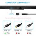 thumbnail image 2 of Cargador BIYTC de 280 W con conector USB Tip para MSI GS77, GE66 y GE68, 2 of 6