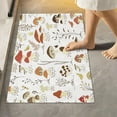 thumbnail image 2 of SKYSONIC Toilet Bathroom Rugs Sets 2 Piece, Mushrooms and Butterflies Soft Absorbent Fluffy Toilet Mat Set Non-Slip Rubber Backing Bath Mats for Bathroom,16"x24"+20"x24", 2 of 7