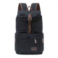 thumbnail image 3 of Upgrade Your Style with this Trendy Men's Vintage Canvas Backpack - Large Capacity & Breathable!, 3 of 5