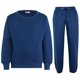 thumbnail image 1 of Conjunto de sudadera y chándal liso unisex para niños, 1 of 4