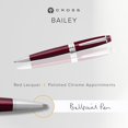 thumbnail image 2 of Cross Bailey™ Red Lacquer Ballpoint Pen, 2 of 8