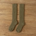 thumbnail image 4 of Gkeoshab Fuzzy Socks for Women Womens Wool Knee High Socks, Super Warm Terry Lined Over The Calf Socks, Thickened Winter Leg Warmers, 4 of 4