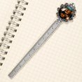 thumbnail image 3 of Pumpkin Vintage Silver Lace-Edged Bookmark: a Gift for Readers and Book Lovers, 3 of 5