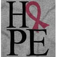 thumbnail image 2 of Hope Pink Ribbon Breast Cancer BCA Women's Graphic T Shirt Tees Brisco Brands X, 2 of 5
