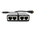 thumbnail image 4 of Extensor De Cable De Conector De Adaptador De Red Doble Hd Video Hdmi Extender Monstrate EL010039-00, 4 of 6