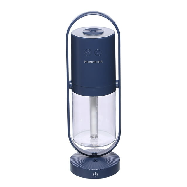Mini humidificador giratorio con lámpara de proyección de colores Humidificadores pequeños de 200 ml Humidificador en aerosol 4 en 1