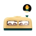 thumbnail image 3 of automática de huevos, volteador de huevos, de huevos, aves digitales, control de temperatura de incubación de 8 huevos Amarillo Sunnimix Incubadora automática de huevos, 3 of 7
