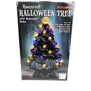 Mr Halloween Haunted Halloween Tree with Removable Bulbs