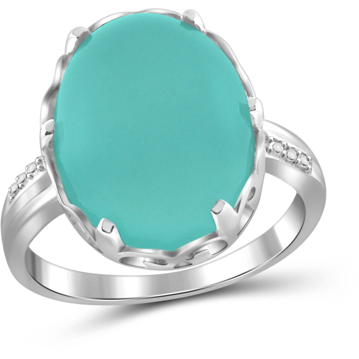 JewelersClub 9-3 4 Carat T.G.W. Chalcedony Sterling Silver Fashion Ring by JewelersClub