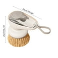 thumbnail image 5 of kkbbma under $5 Dish Scrub Brush with Soap Dispenser, Kitchen Brush for Dish Pot Pan Sink Cleaning, Soap Dispensing Brush, 5 of 9