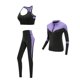 thumbnail image 1 of Ropa Deportiva de secado rápido para mujer, conjunto de ropa de yoga para gimnasio, traje de abrigo, sujetador, camiseta y leggings para entrenamiento, 2019, 1 of 5
