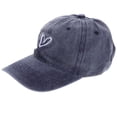 thumbnail image 2 of Gorra de béisbol vintage con diseño de corazón lindo Protección solar Sombrero al aire libre Gorras de estilo retro de moda, 2 of 4