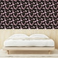 thumbnail image 3 of Ambesonne Magnolia Art Peel & Stick Wallpaper for Home, Melancholic Jungle Art, 13"x72", Pastel Pink Grey Pink, 3 of 5