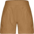 thumbnail image 3 of WILLBEST Pantalones Cortos Casuales de Verano para Mujer, Cintura Elástica, Entrepierna de 18 Cm, Cómodos Conjuntos de Playa con Bolsillos Prácticos para Uso Diario. Chica, 3 of 4