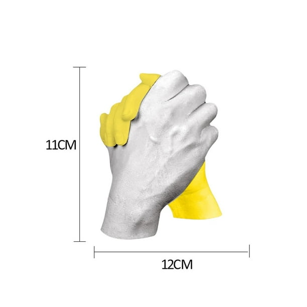 Kit de moulage à la main souvenir Kit de modélisation de statue de plâtre  bricolage moule à main à main 