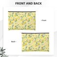 thumbnail image 2 of Susaid Lemon (2) Print Makeup Mini Bags for Women Multi Color Cosmetics Bag Travel Toiletry Bag Pencil Pouch Blank Makeup Bags with Zipper, 2 of 7