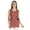 Red, variant on Moomaya Sleeveless Printed Cotton Tunic V-neck Summer Long Top Casual Blouse For Women