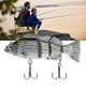 thumbnail image 1 of Señuelo De Pesca De Natación Robótica, Señuelo De Pesca Electrónico Recargable Por USB Automático Con Luz LED Para Agua Salada, 1 of 7