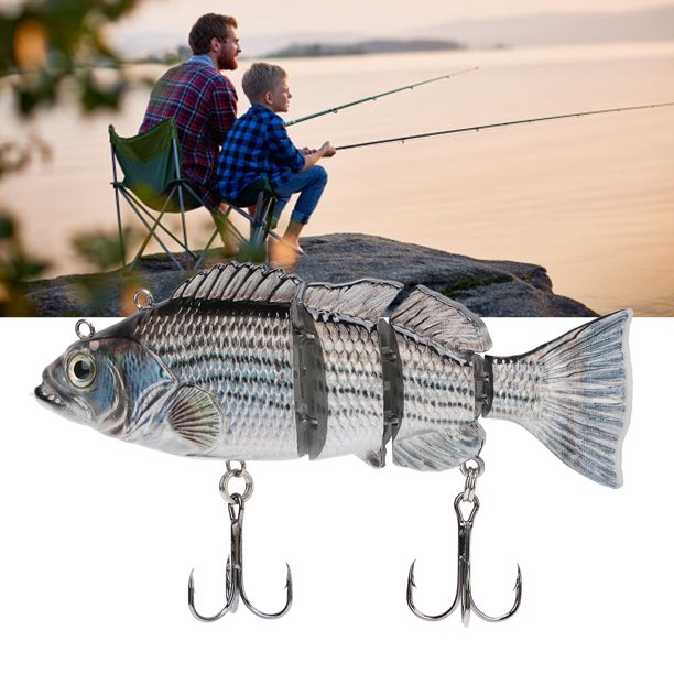 Señuelo De Pesca De Natación Robótica, Señuelo De Pesca Electrónico Recargable Por USB Automático Con Luz LED Para Agua Salada