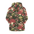 thumbnail image 4 of Xoenoiee Mushroom Girls Boys Zip-Up Hoodies Kids Fall Winter Warm Sweatshirt Jacket with Pocket Youth Long Sleeve Shirt Top Teen Clothes Outfits, 11-13 Years, 4 of 7