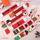 thumbnail image 3 of 1 Juego de fundas para manijas de refrigerador navideñas, protector de perilla de puerta de refrigerador de cocina y microondas, decoraciones navideñas para el hogar, 3 of 6