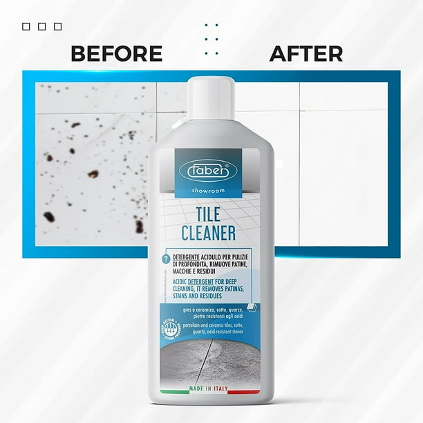 FABER Tile Cleaner Heavy Duty Acidic Detergent for Deep Cleaning On