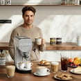 thumbnail image 5 of 20 Bar Espresso Machine with Milk Frother & Cold Brew,Coffee Maker for Home, 1250W, Steel Design, 5 of 5