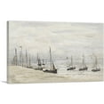 thumbnail image 1 of ARTCANVAS Fishing Spinks On The Beach 1915 Canvas Art Print by Hendrik Willem Mesdag - Size: 40" x 26" (1.50" Deep), 1 of 9