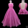 thumbnail image 6 of NEW Girl Pageant Wedding Formal Dress FUCHSIA PINK Toddler 3- teens 14 years old, 6 of 6
